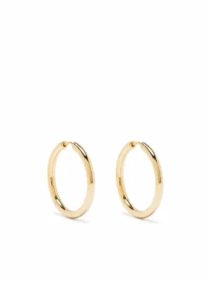 Tom Wood Classic Small Hoop Earrings | Gold | FARFETCH ZA