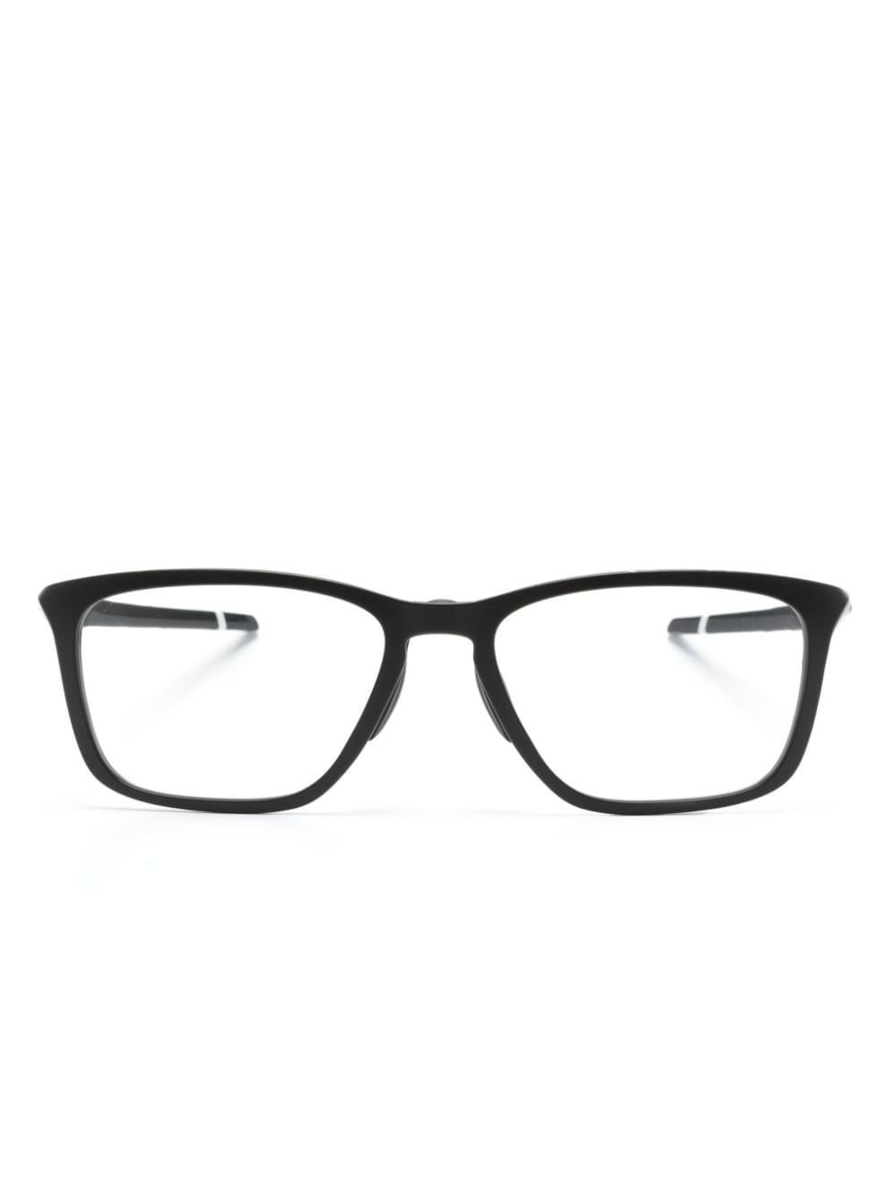 oakley lunettes de vue à monture rectangulaire - noir
