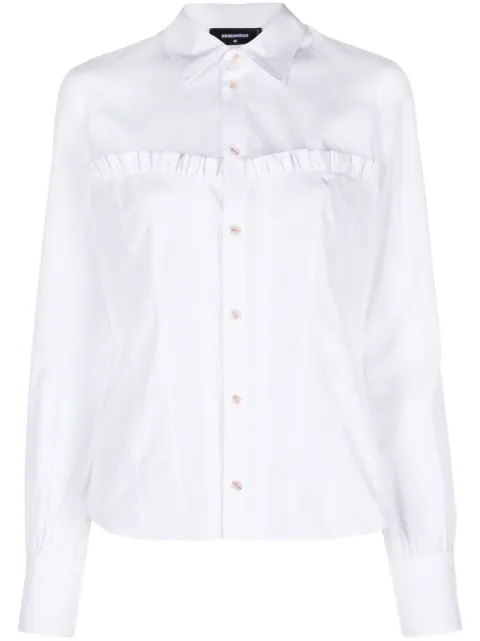 DSQUARED2 Corset cotton shirt Women