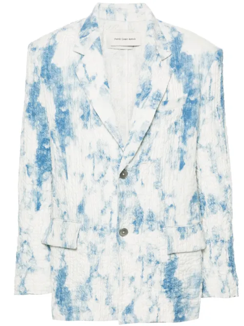 Blazer à simple boutonnage - Feng Chen Wang - Modalova