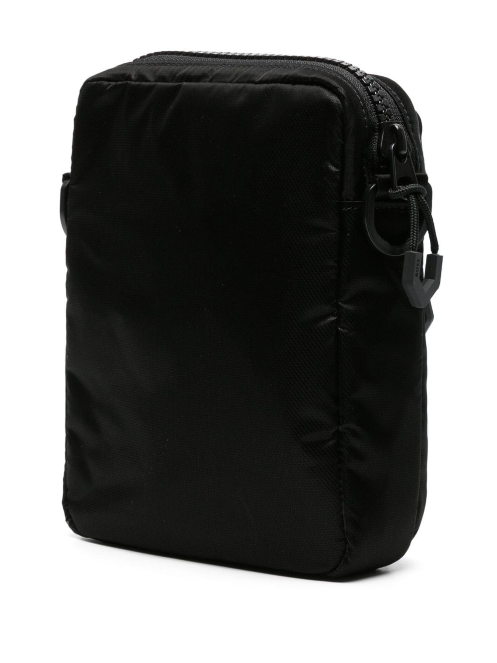 Shop Hugo Bryant Logo-embellished Crossbody Bag In Black