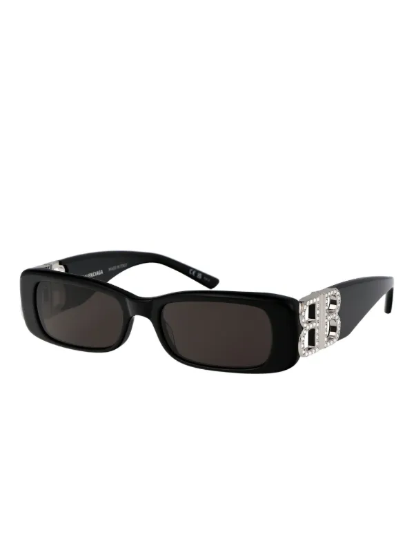 BALENCIAGA スクエア サングラス Balenciaga Eyewear Dynasty スクエアサングラス | ブラック