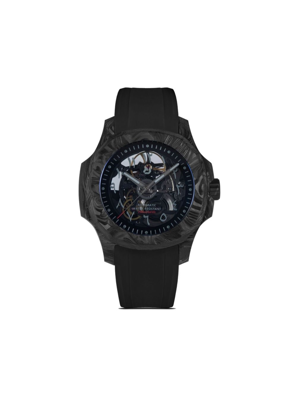 Nuun Official N200 The Wrong Wrist Edition 46mm In Black