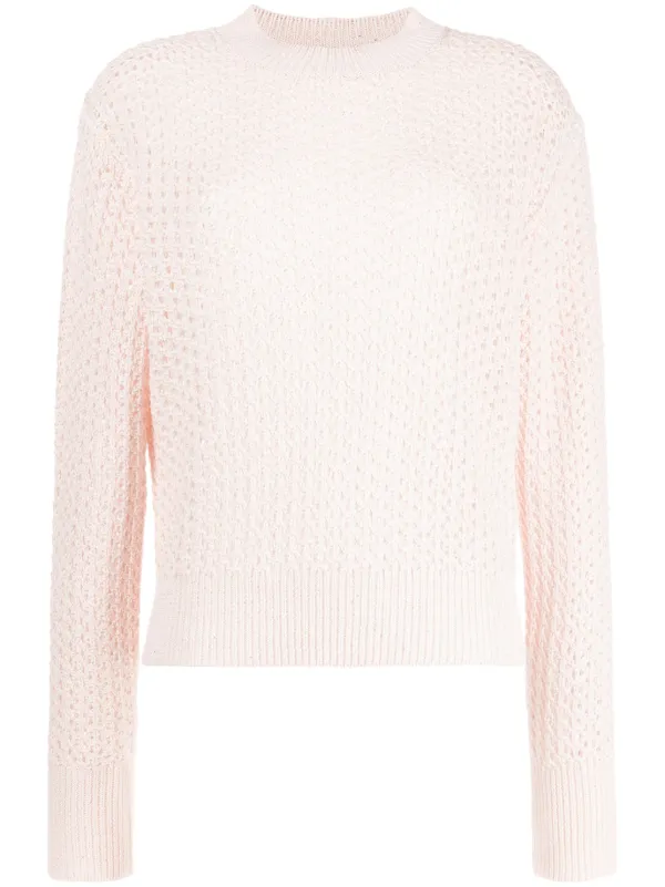 Fabiana Filippi ポインテールニット セーター | ピンク | FARFETCH JP