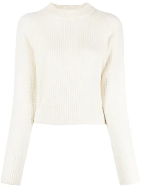 Fabiana Filippi mohair-blend crewneck jumper
