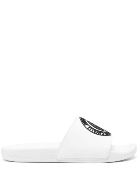 Just Cavalli logo-embossed flip-flops