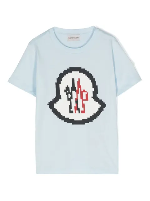 Moncler Enfant logo-print cotton T-shirt