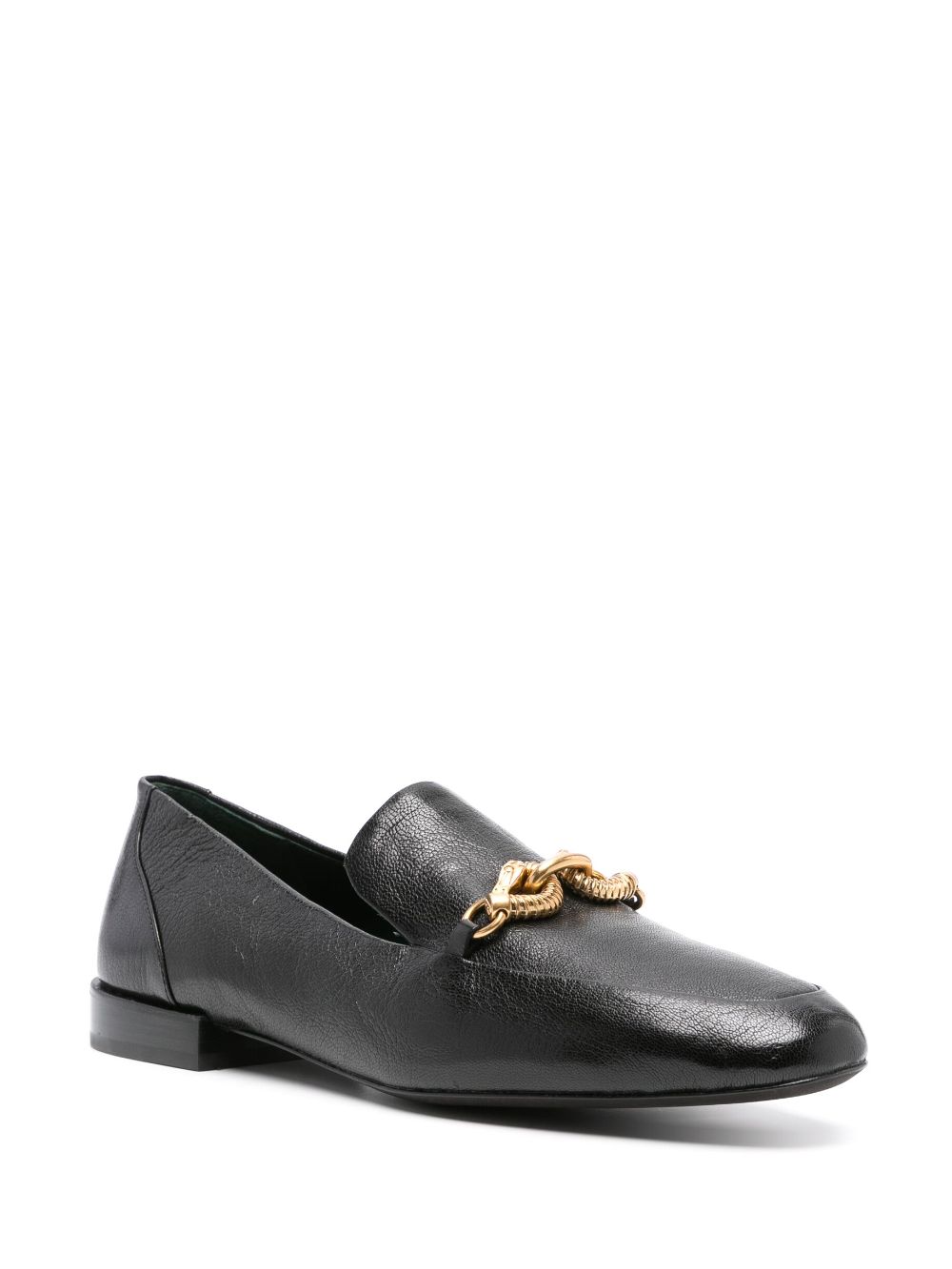 Tory Burch Jessa leren loafers - Zwart