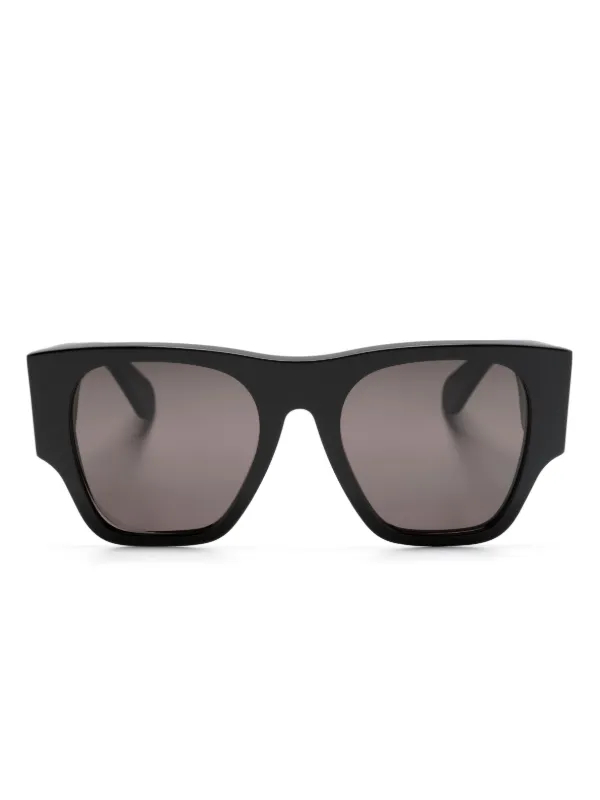 Chloe Eyewear Oversized D frame Sunglasses Black FARFETCH UK