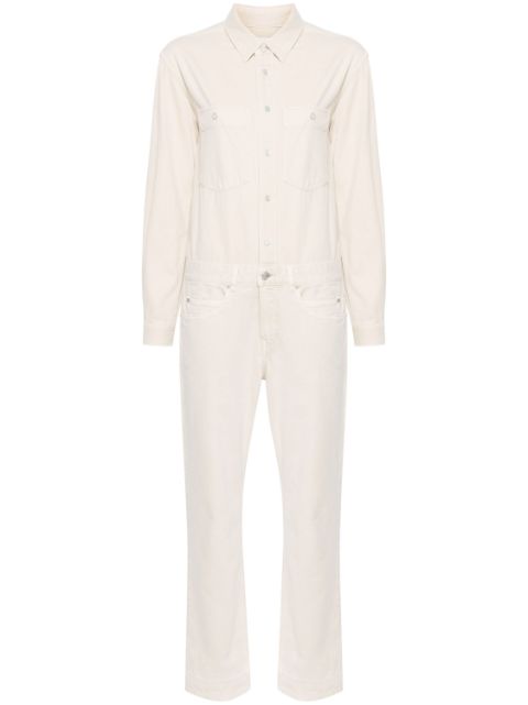 ISABEL MARANT Imane long-sleeve denim jumpsuit