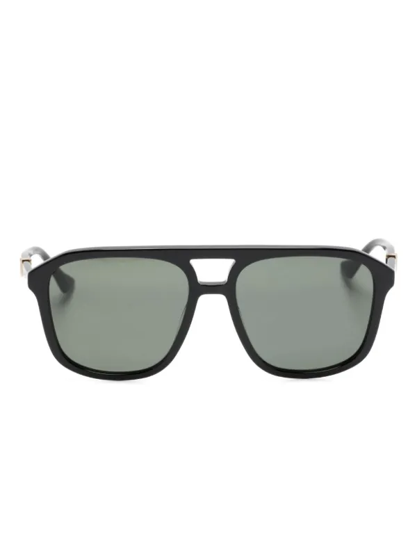 GUCCIサングラス！ Gucci Eyewear Interlocking G Sunglasses | Black | FARFETCH ZA