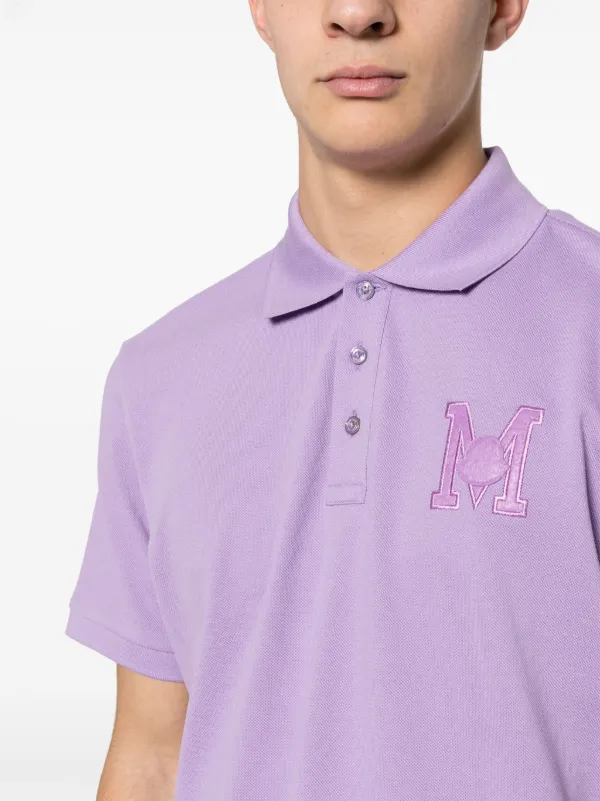 Purple hot sale moncler polo