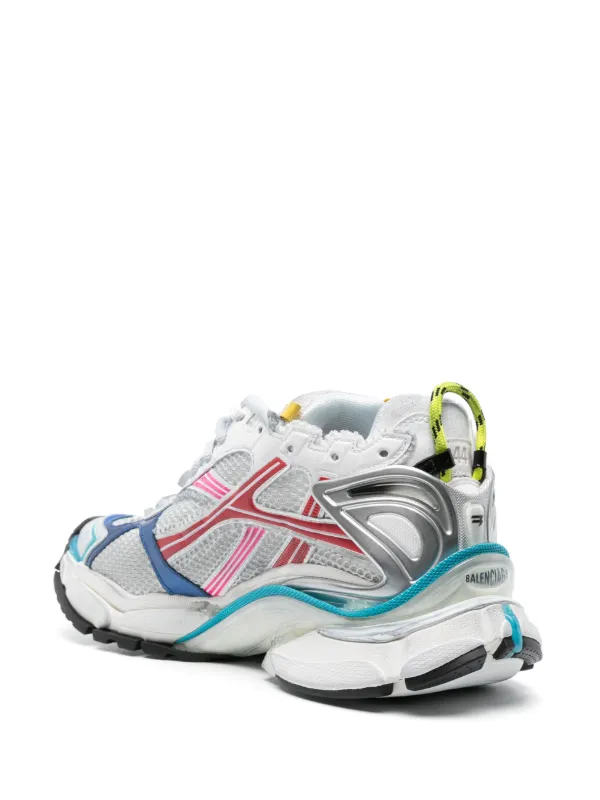 Balenciaga Runner Panelled Sneakers White FARFETCH CA