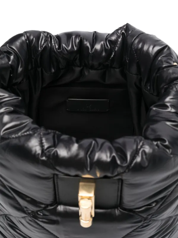 Moncler Puf キルティング バックパック | ブラック | FARFETCH JP Moncler Puf キルティング バックパック | ブラック | FARFETCH JP