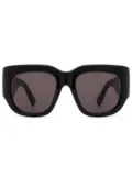 Gucci Eyewear Interlocking G oversize-frame sunglasses - Black