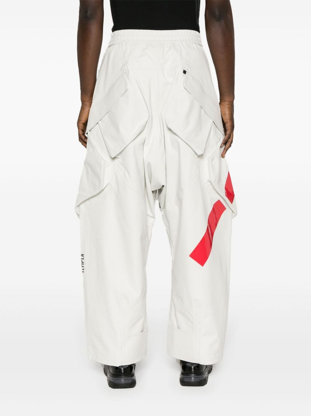 Shop Templa Catalyst Os Shell Cargo Ski Trousers In White