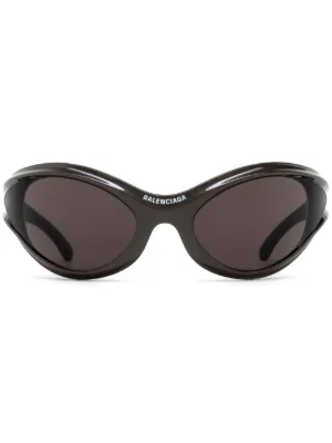 BALENCIAGA/アイウェア チューズデー ラウンド サングラス Balenciaga Eyewear Tuesday サングラス | ブラック | FARFETCH JP