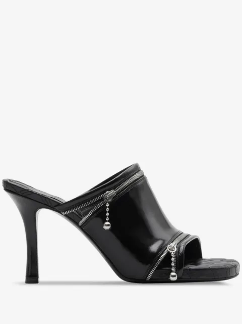 Burberry sandalias Peep con tacón de 85mm