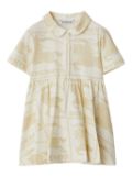 Burberry Kids EKD short-sleeved cotton dress - Neutrals