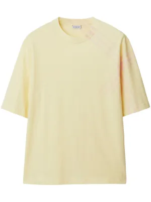 Burberry logo-jacquard towelling-finish T-Shirt | Neutrals | FARFETCH