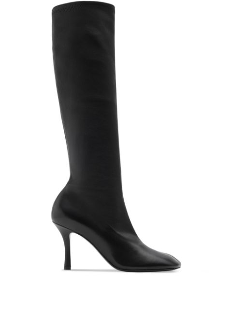 Burberry Baby leather knee-high boots Women