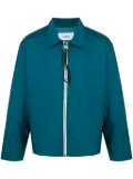 Bonsai Coach zip-up shirt jacket - Blue