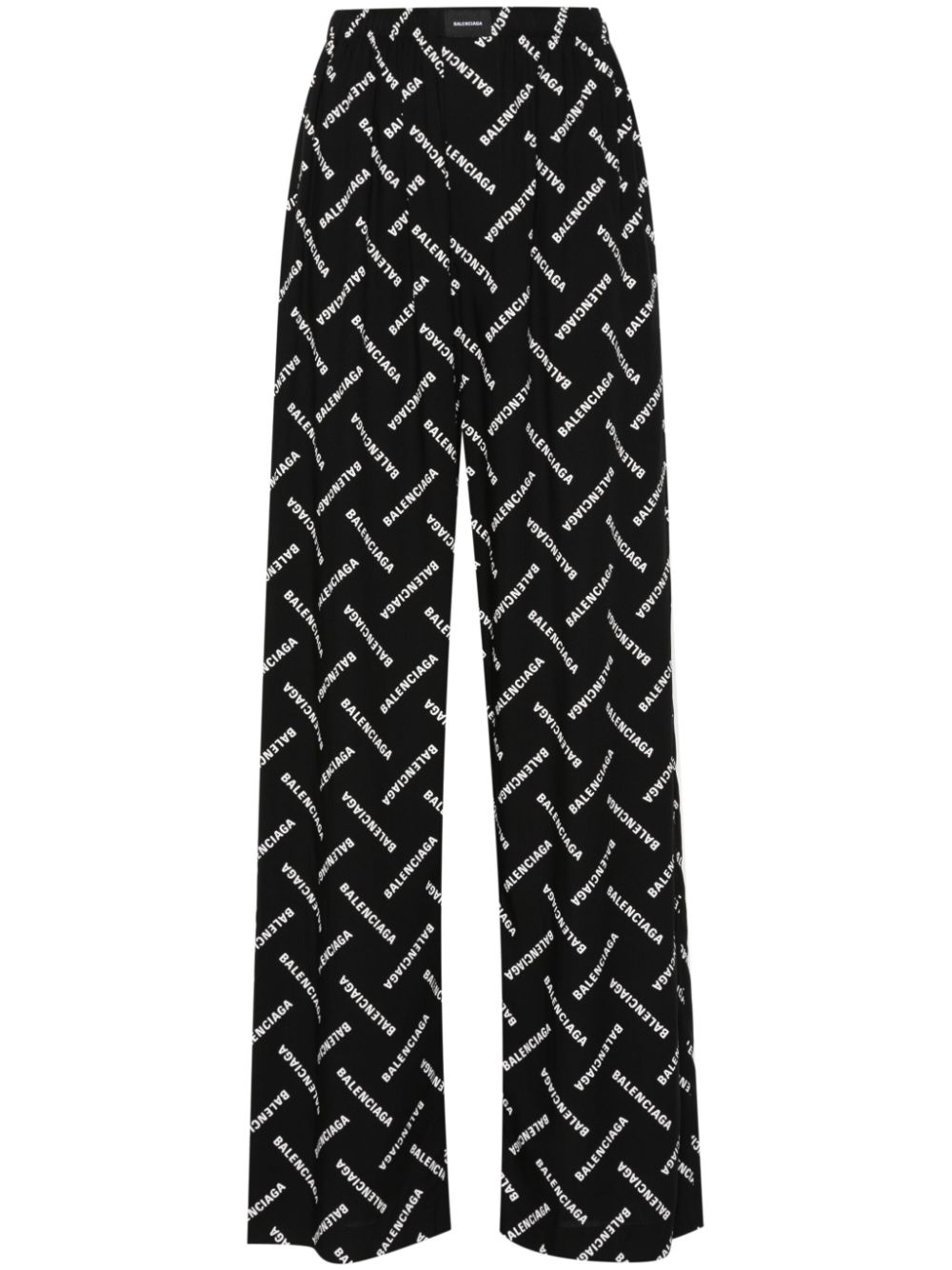 Balenciaga Broek met logoprint Zwart