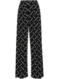 Balenciaga logo-print trousers - Black