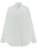 Balenciaga drop-shoulder cotton shirt - White