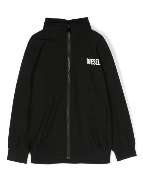 Diesel Kids logo-print jacket