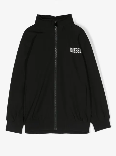 Diesel Kids logo-print jacket