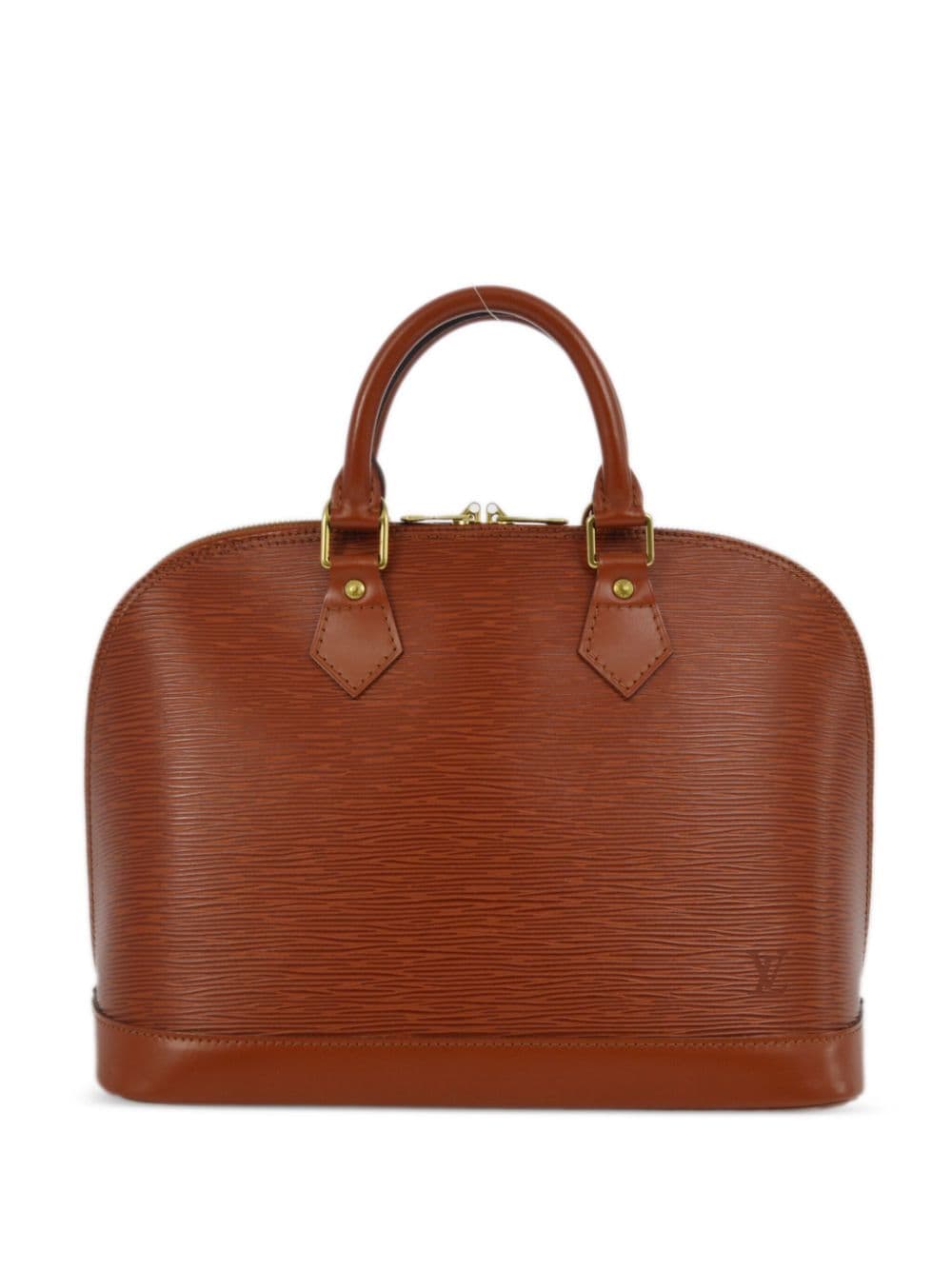 Pre-owned Louis Vuitton 1997  Alma Pm Handbag In Brown