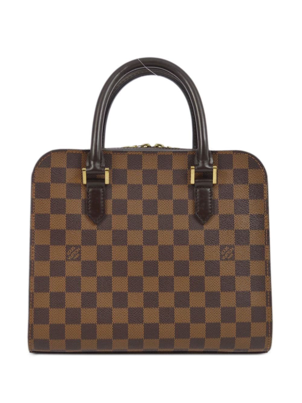 Pre-owned Louis Vuitton 1999  Triana Tote Bag In Brown