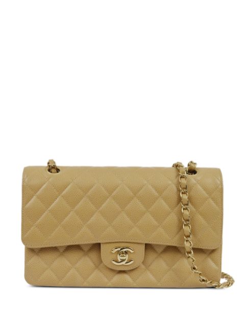 HOT SALE CHANEL 2003 medium Double Flap shoulder bag Women