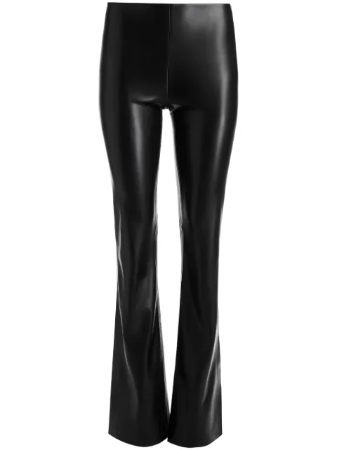 alice + olivia Tina side-slit flared trousers