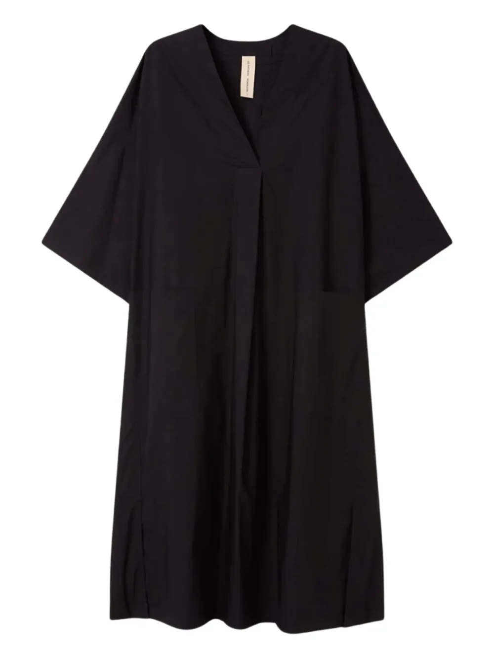 Lee Mathews V-neck midi dress | Black | Image 1