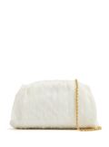 Loeffler Randall Willa pleated clutch bag - White