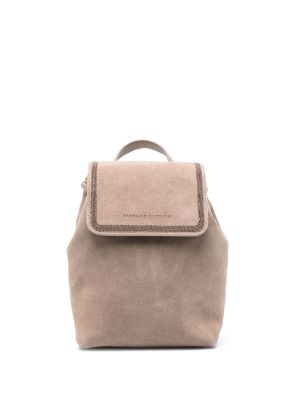 Womens suede outlet backpack