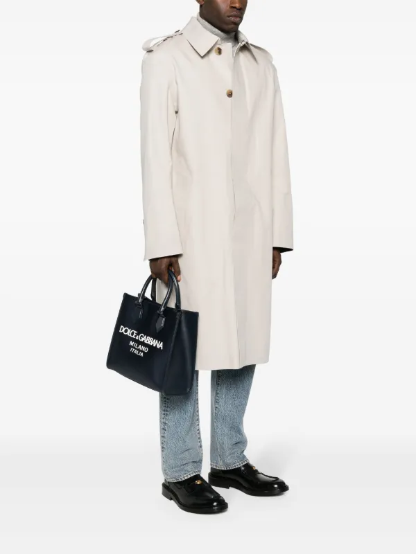 Dolce & Gabbana キャンバス ハンドバッグ | ブルー | FARFETCH JP