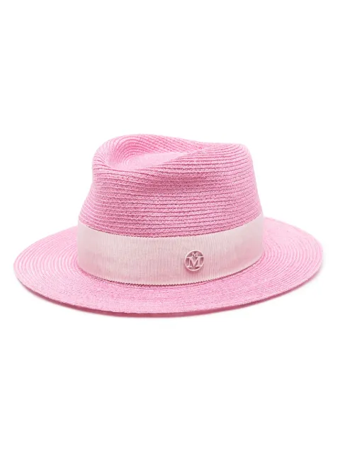 Maison Michel Andre hemp fedora hat