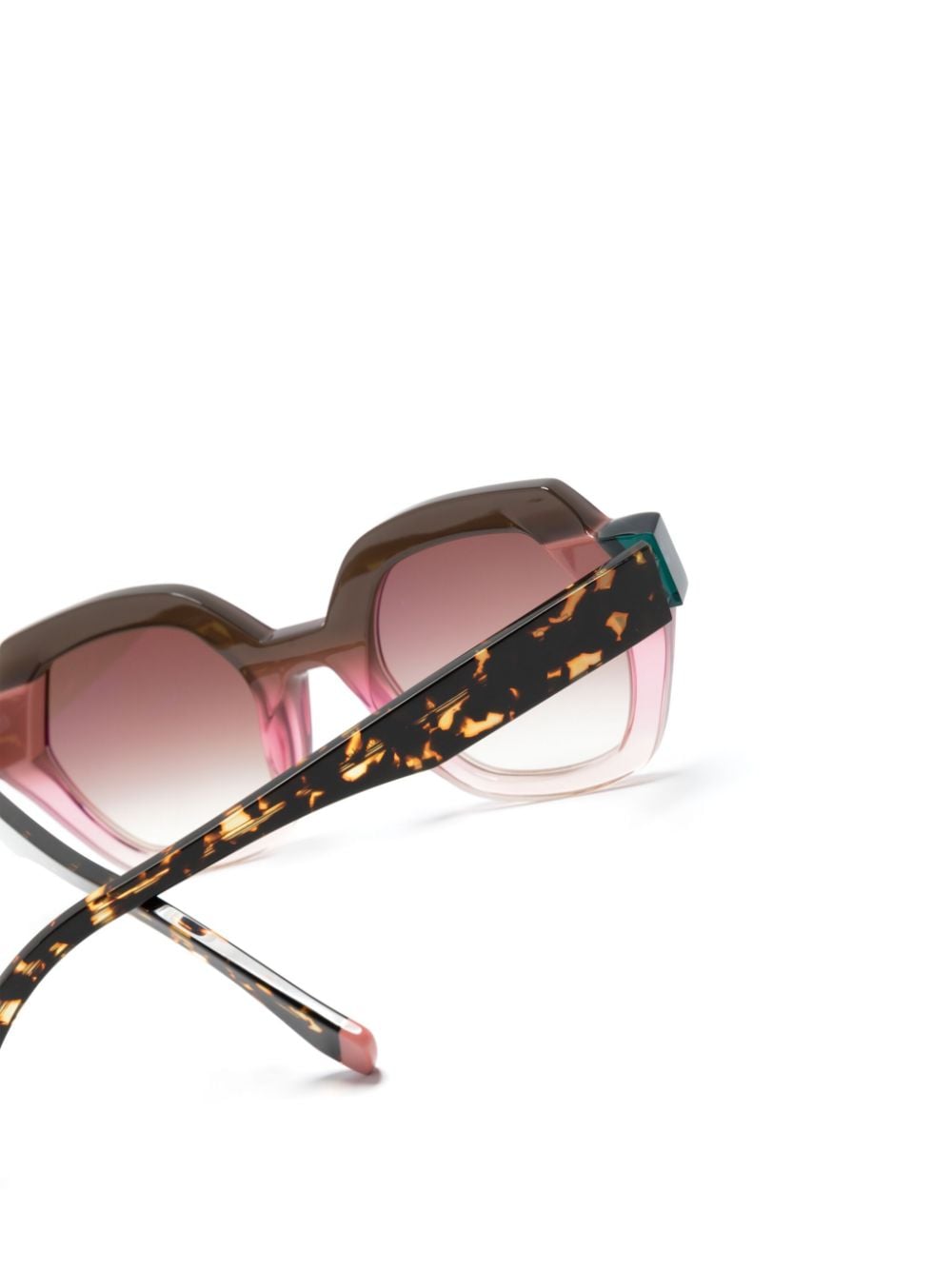 Shop Face À Face Zaiku 2 Geometric-frame Sunglasses In Pink
