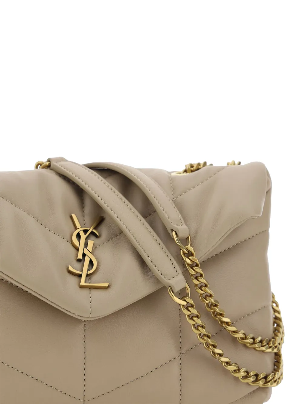 Cheap Saint Laurent Toy Puffer leather crossbody bag WOMEN