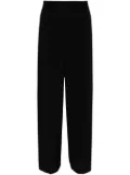 JOSEPH high-waisted silk palazzo pants - Black