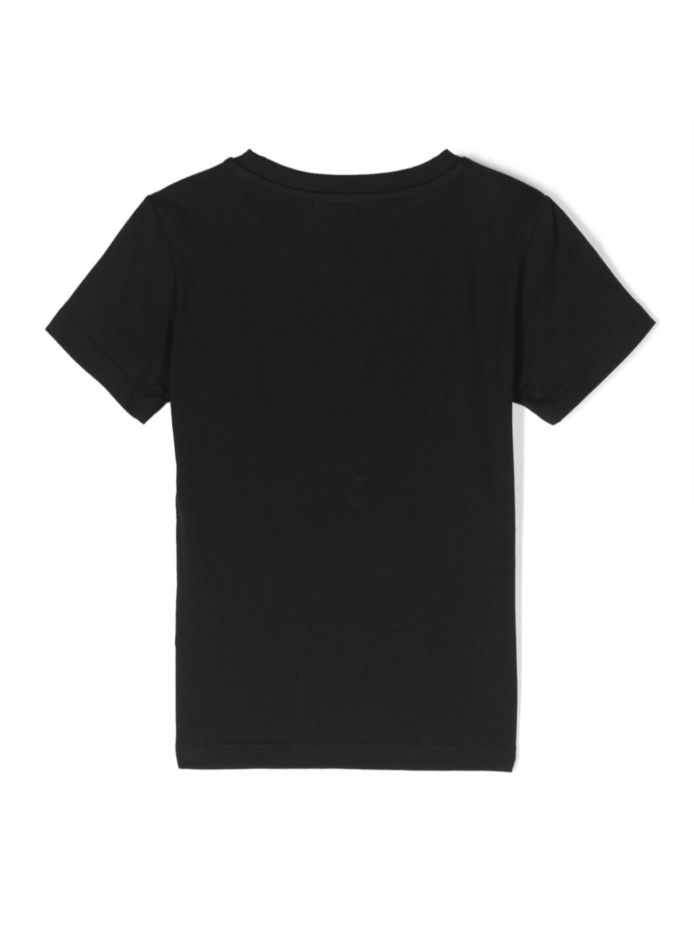 Versace Kids T-shirt met Medusa logo verfraaid met stras Zwart