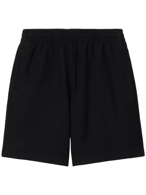 Burberry shorts con aplique del logo