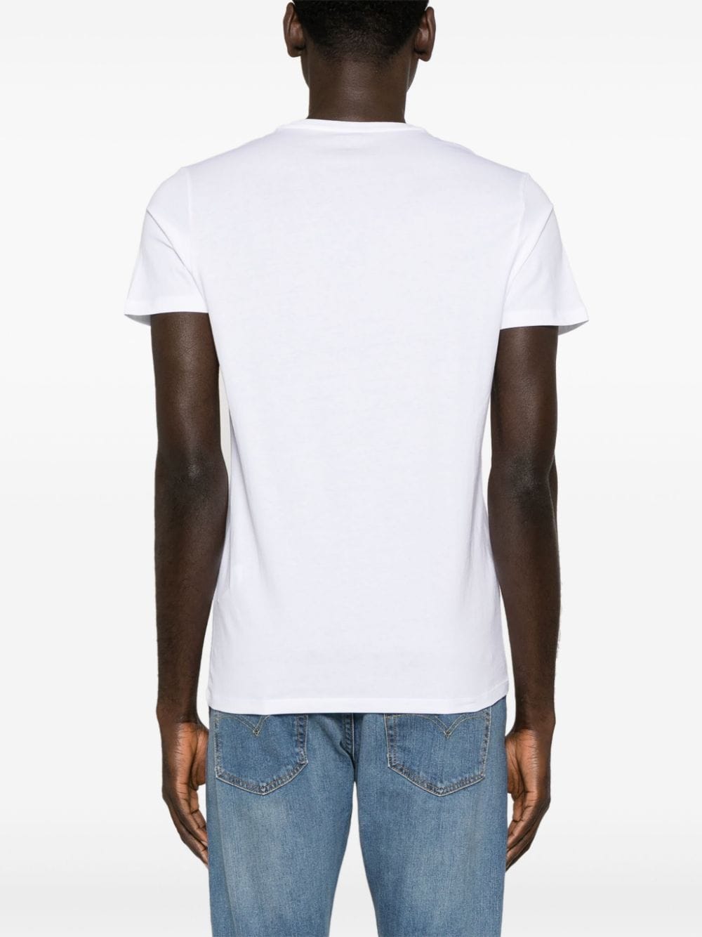 Shop Diesel Logo-print Cotton T-shirt (pack Of Three) In White