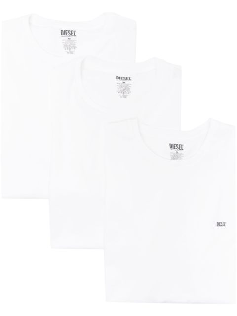 Diesel logo-print cotton T-shirt (pack of three) Men