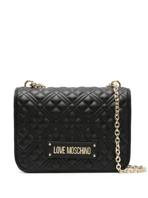 Love Moschino quilted shoulder bag WOMEN