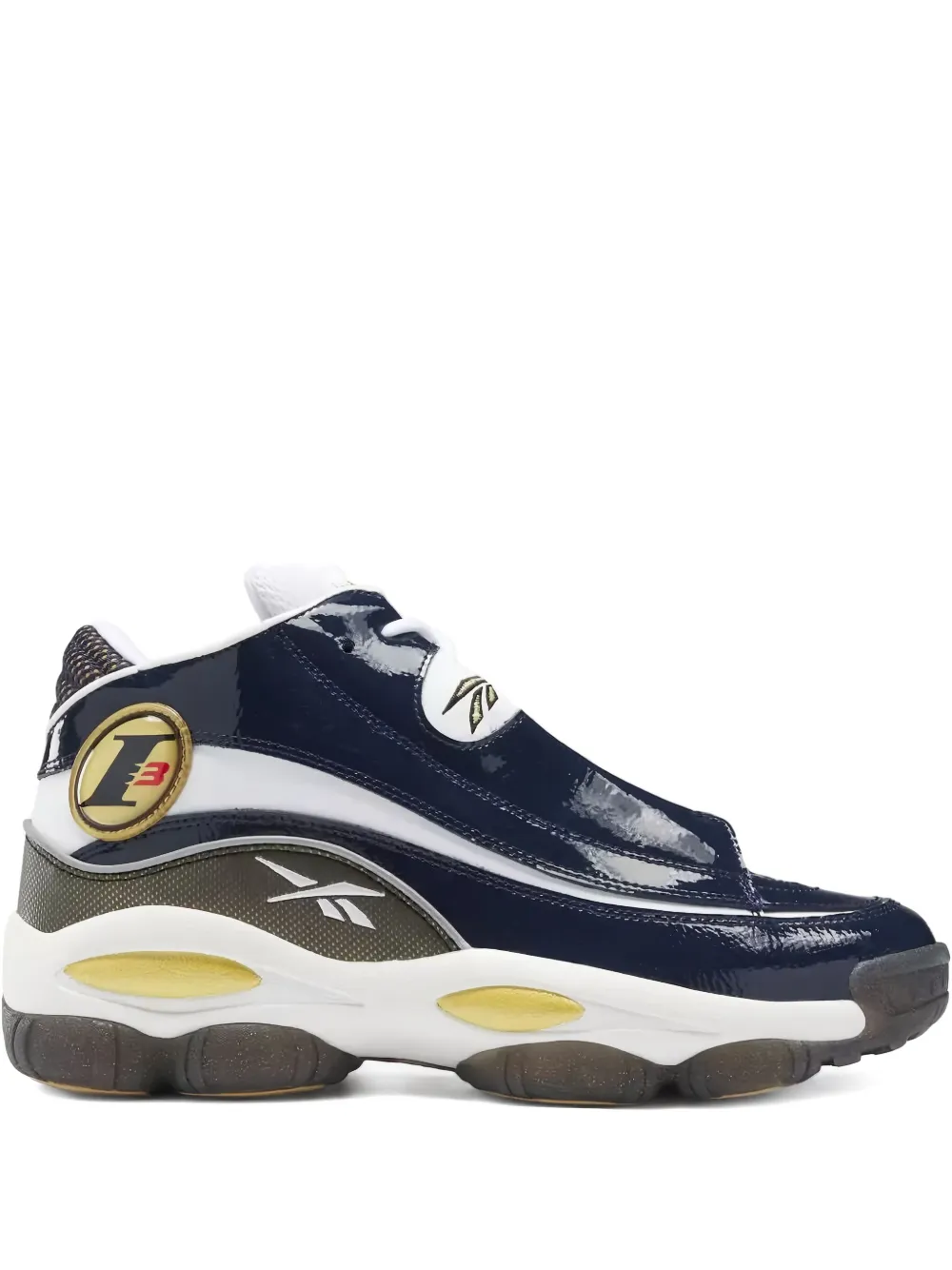 Reebok Answer panelled sneakers Blue