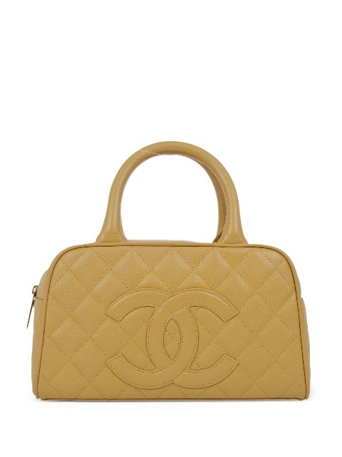 CHANEL Pre-Owned 2007 diamond-quilted bowling bag WOMEN